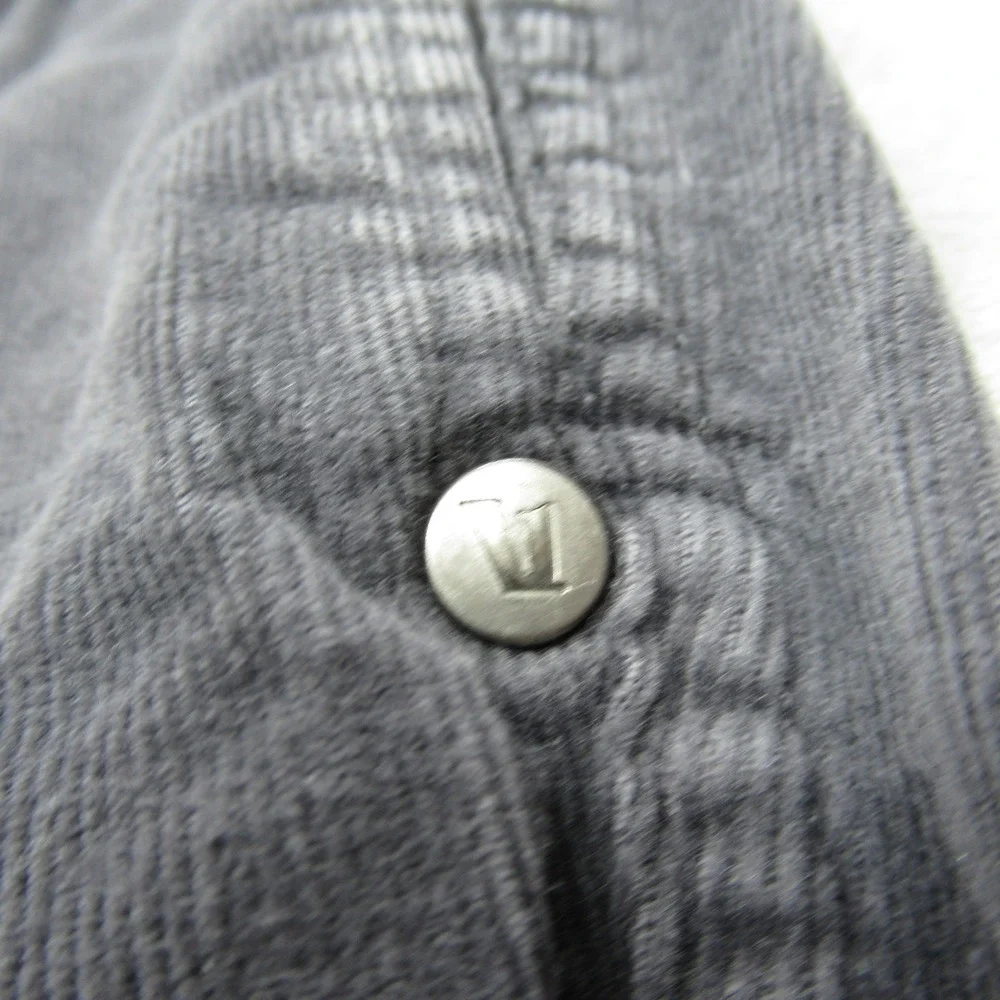 Vuori Optimist Pants Mens Gray Large 31x29 Flex‎ String Corduroy Casual Lounge